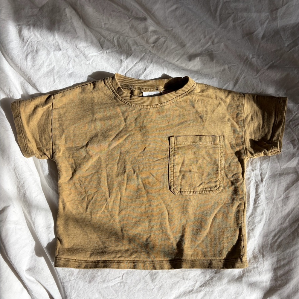 Zara Boys Short Sleeve Tee with Pocket